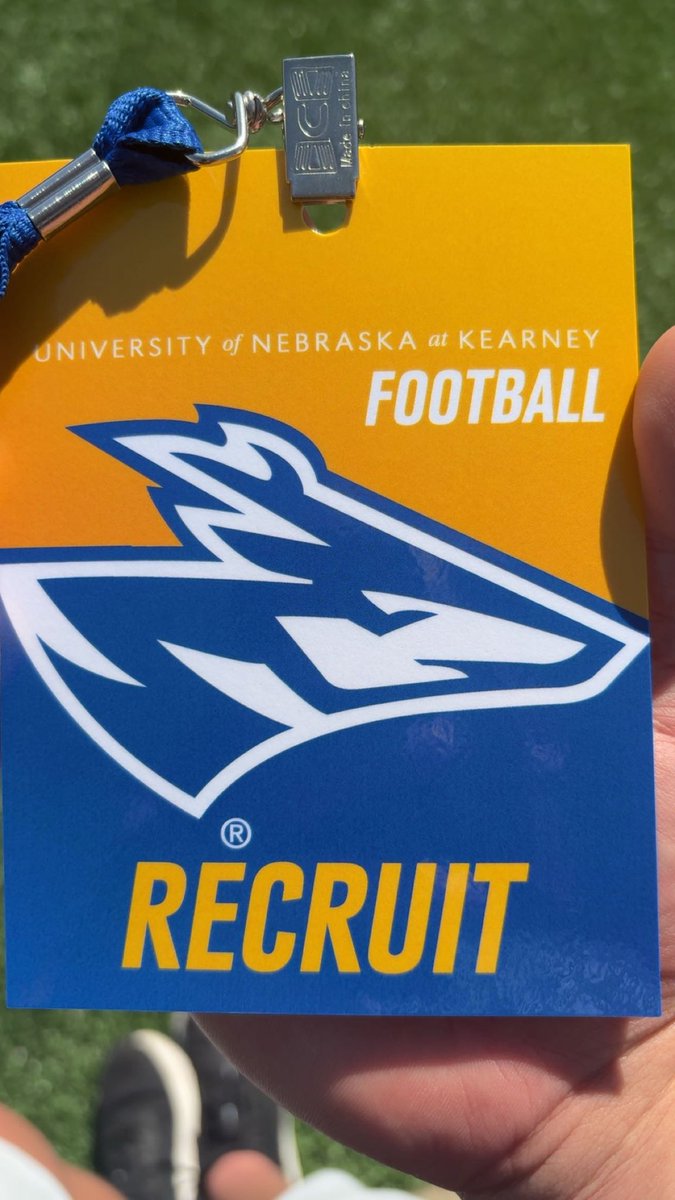 Game day Visit in kearney today!! 
<a href="/CoachRHeld/">Ryan Held</a> <a href="/UNK_Football/">UNK Football</a>