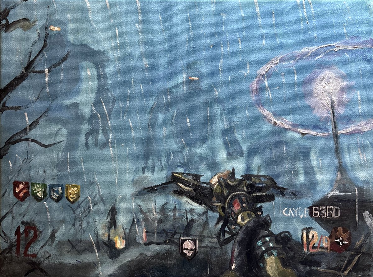 caydeplanet's tweet image. I like to paint Call of Duty Zombies