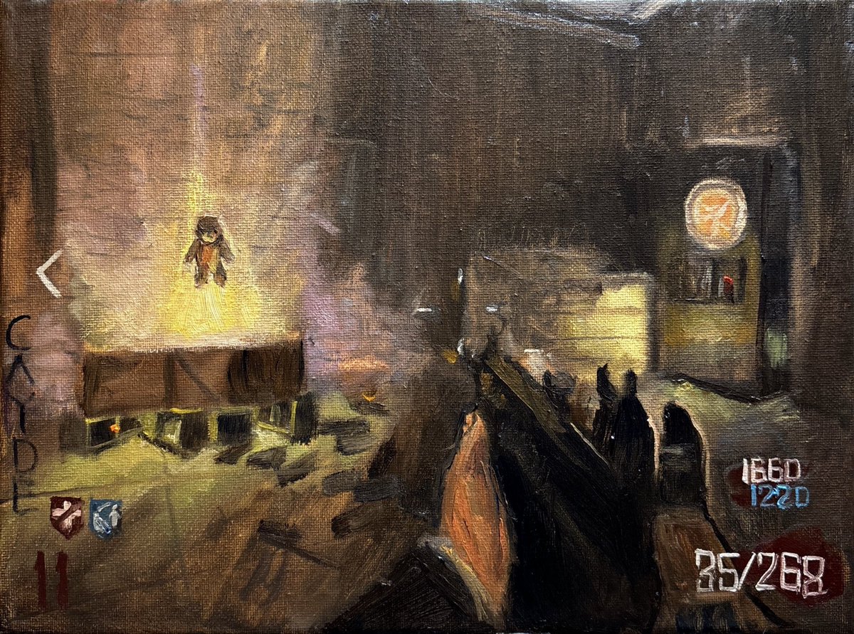 caydeplanet's tweet image. I like to paint Call of Duty Zombies