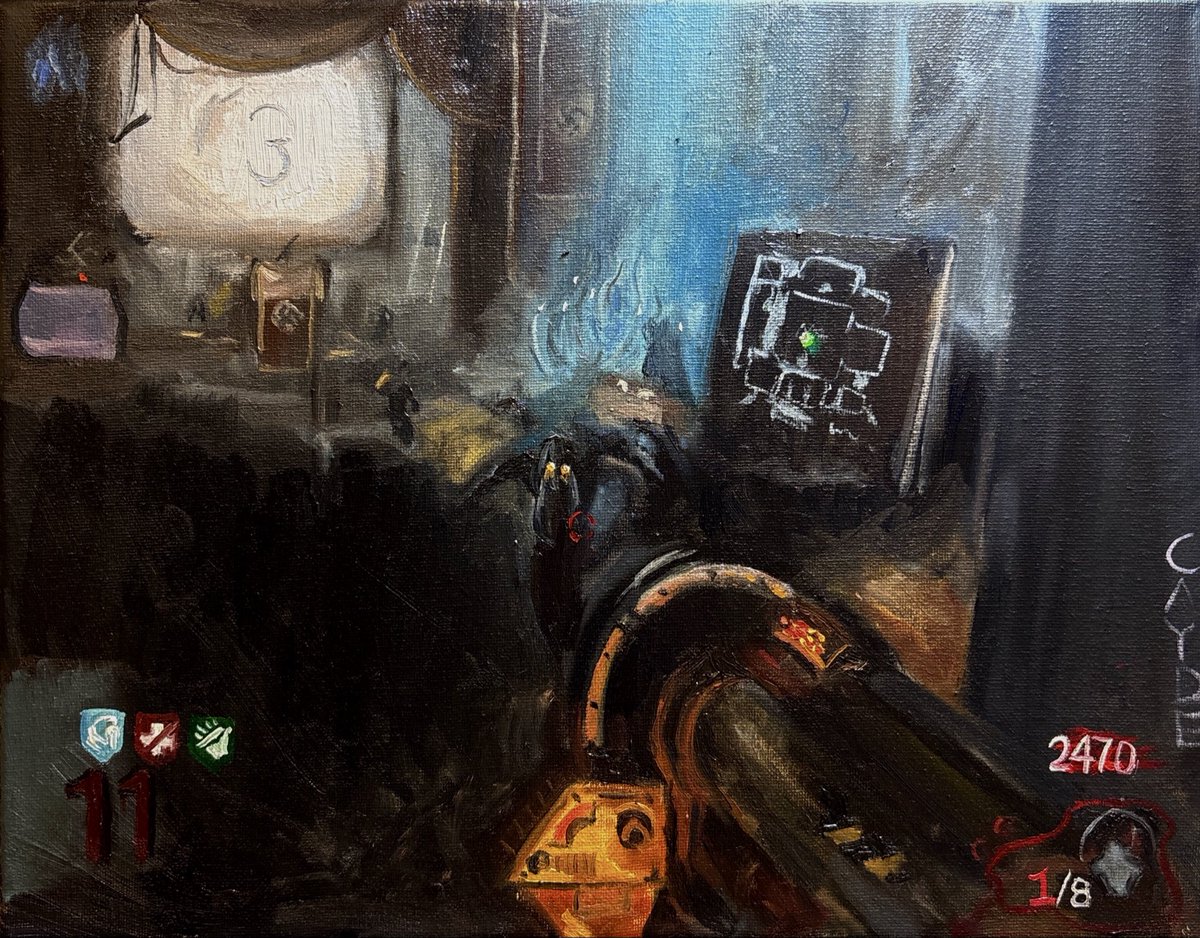 caydeplanet's tweet image. I like to paint Call of Duty Zombies