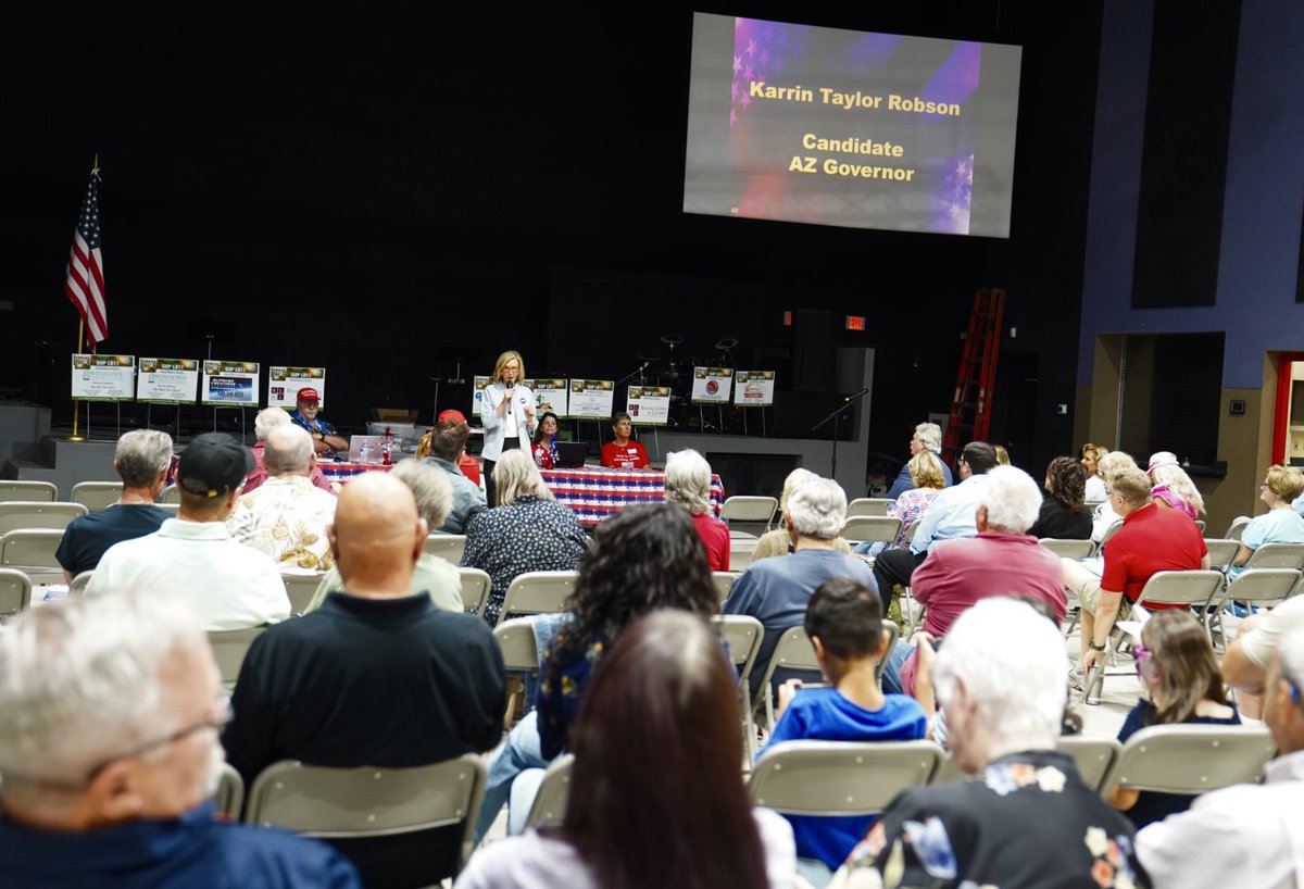KTaylorRobson's tweet image. Kicked off the morning in Tucson with the LD17 GOP. Thank you for the warm welcome and the thoughtful discussion. 

We talked border security, rebuilding our economy, empowering parents in education, and restoring integrity and accountability in state government so Arizona…