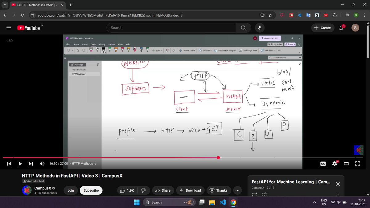 sspub2's tweet image. Day 29 of #100DaysOfCode #100daysofcodechallenge

Started learning Fastapi cuz i got bored