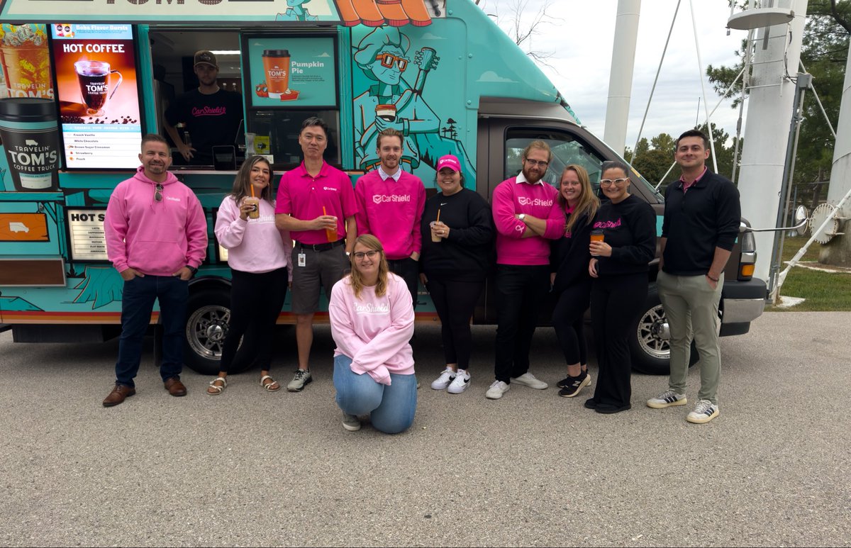 CarShield's tweet image. Big thanks to Travelin’ Toms Coffee Truck for rolling up to our main office and keeping our CarShield crew fueled with delicious drinks and smiles all around. ☕️🫶🏻

#CarShield #TravelinTomsCoffee #TeamPerks #CoffeeLovers #WorkFam #EmployeeAppreciation #GoodVibesOnly…