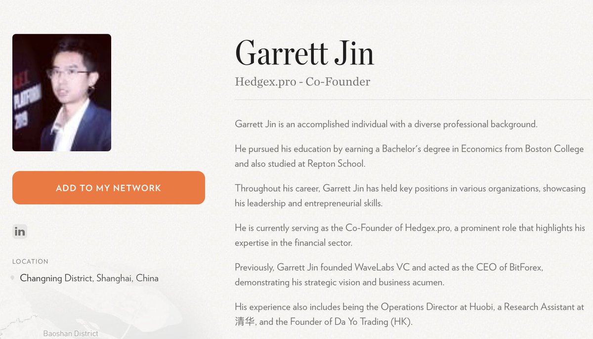7/Garrett Jin, who graduated with a degree in economics from Boston  University in 2008, began his career as an intern at the China Construction  Bank, where he worked until 2011. In 2012,