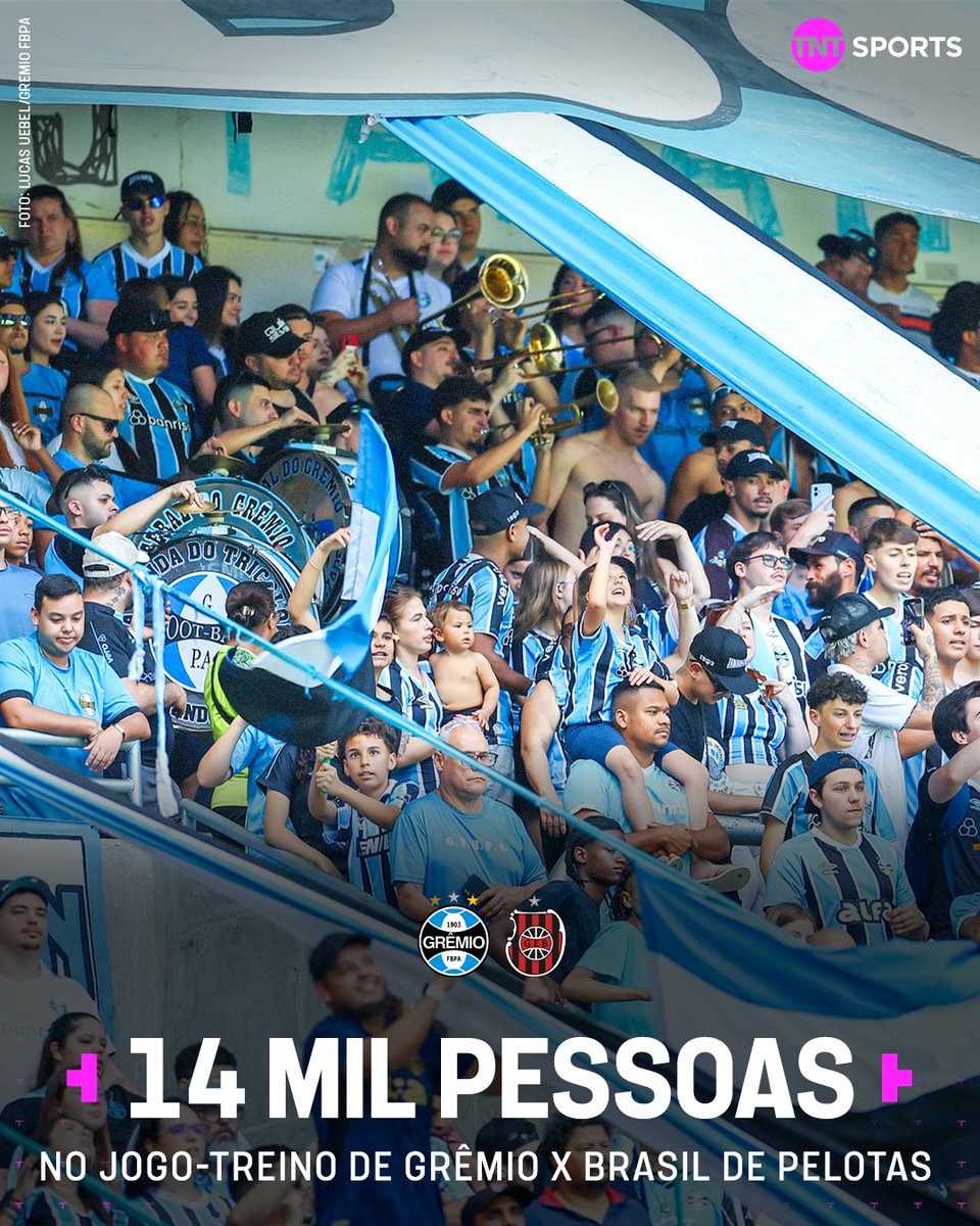 O GRÊMIO ATROPELOU O BRASIL DE PELOTAS NO JOGO-TREINO! 🇪🇪🔥
O Imortal levou mais de 14 mil pessoas à Arena do Grêmio para um jogo-treino em preparação para o retorno do #BrasileirãoBetano! #Futebolbrasileiro