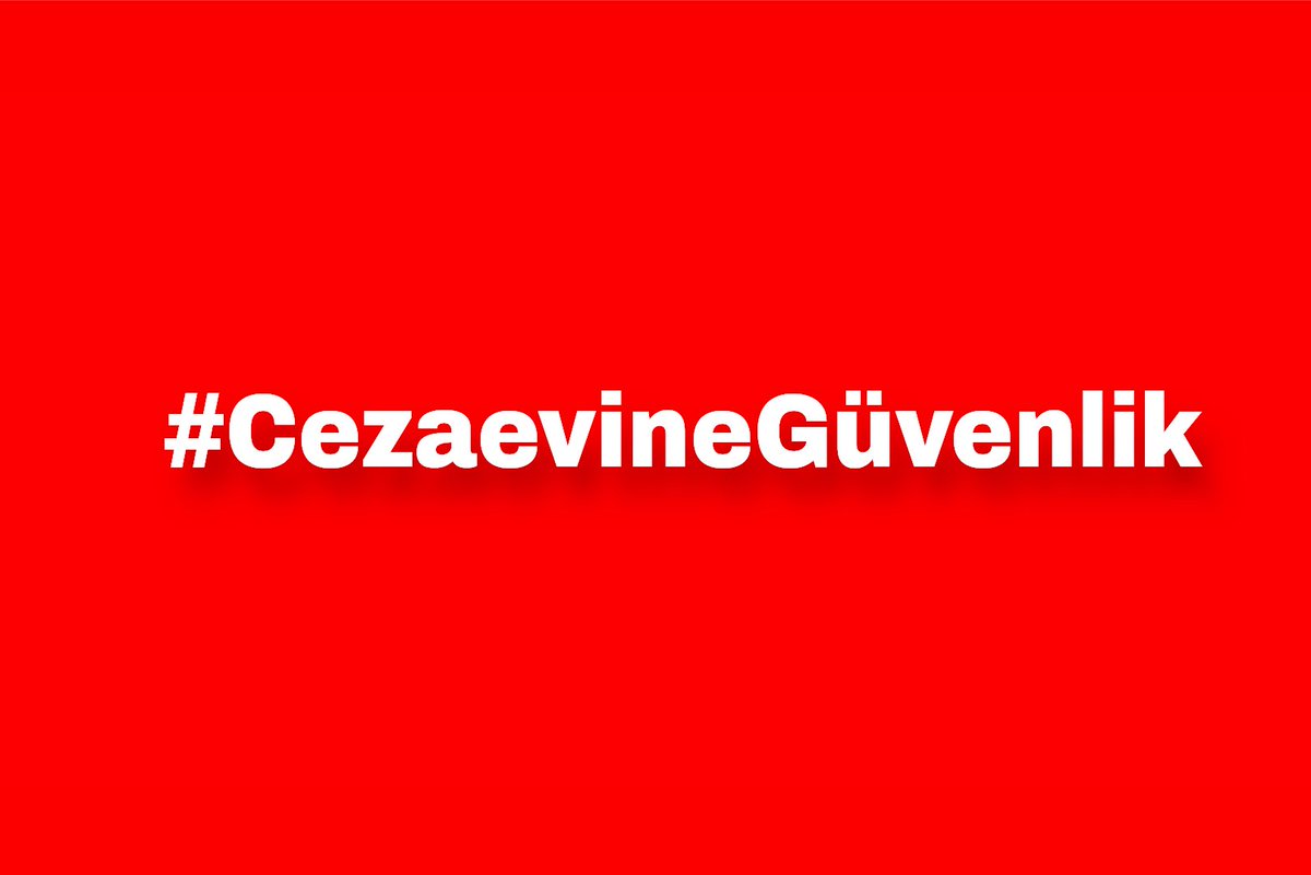#CezaevineGüvenlik 
Cezaevinde görevli infaz koruma memurlarına yapılan her türlü saldırıları kınıyoruz. 
Artık yeter!! Önlem istiyoruz. 
Hizmet Sınıfımız ACİLEN değiştirilmelidir. Büro memuru değiliz.