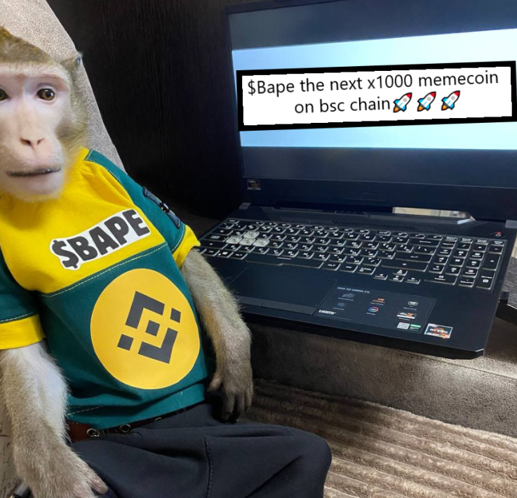 You guys are so lucky you saw this early! New <a href="/binance/">Binance</a>  intern $Bape <a href="/cz_binance/">CZ 🔶 BNB</a> <a href="/Binance_intern/">Binance Intern</a>