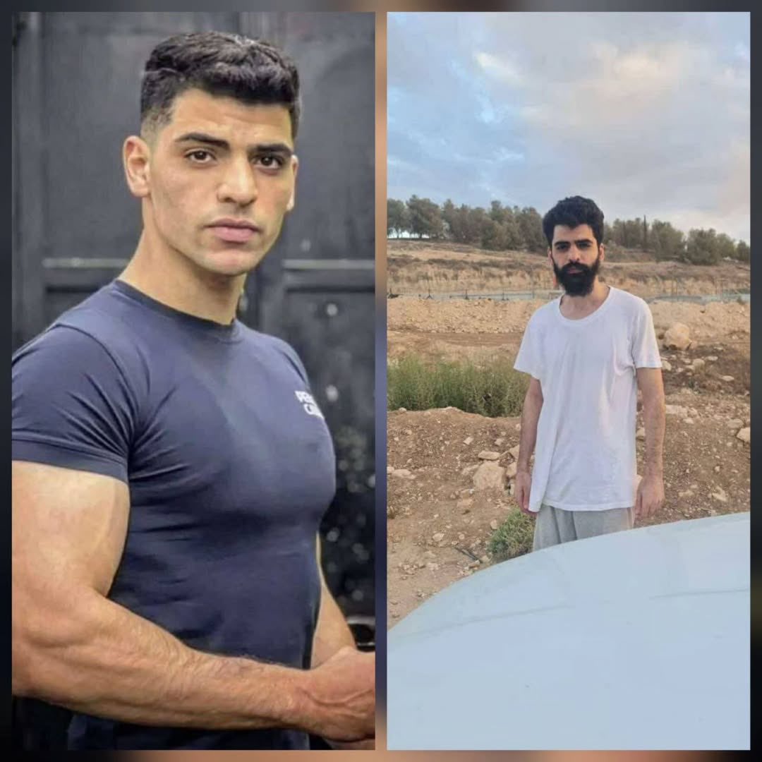 EyeonPalestine's tweet image. A photo before his arrest and after his release.
The Israeli occupation authorities have released prisoner Mohammed Hamarsha from the town of Ya&apos;bad, after 27 months of detention. He was released from Naqab Prison.