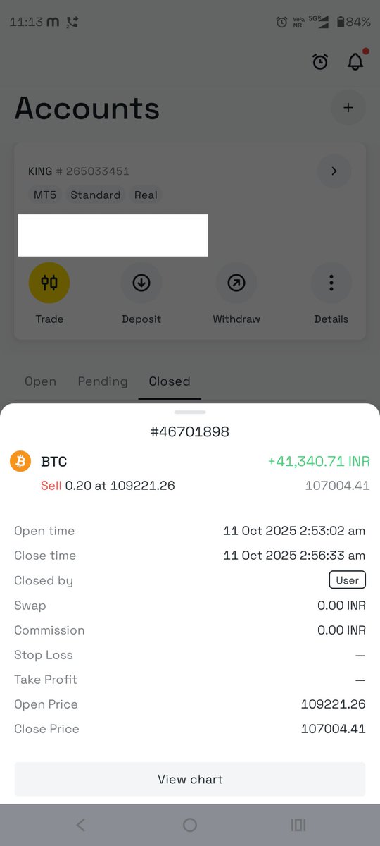 FxKingMahakaal's tweet image. Thank you ❤️Love sir and dimple didi. 🙏#GoldBatch #XAU #TeamConnectPro @365ForexTrader @TWLCommunity24