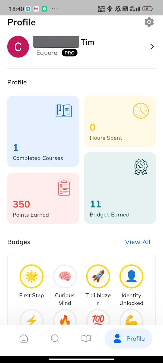 _diplomART's tweet image. Day 2 using the @AltSchoolAfrica go app learning product design. The app tracks your progress, it motivates you to want to learn more 😂. Keeping streaks on Snapchat and TikTok? One more place for you to keep streaks, lol. The course material is simple so far. @hackSultan kudos!