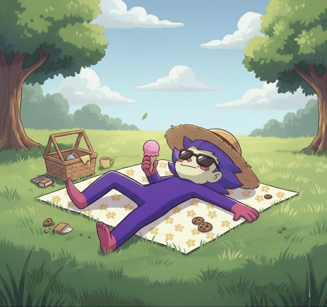 guto_hidalgo's tweet image. on weekends we touching grass @ChogNFT