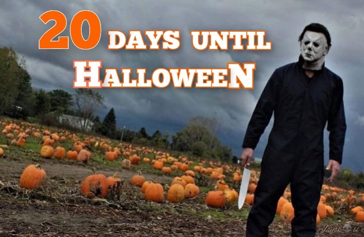 MichaelMyersJS's tweet photo. 20 Days Until Halloween https://t.co/Oi3Y44XkZt