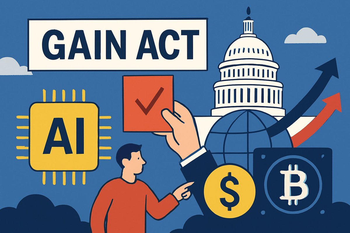 SevenWinse's tweet image. The US Senate just passed the GAIN Act, and it&apos;s a big deal for AI and chipmakers 🇺🇸💻. This move forces companies to prioritize domestic orders for high-performance computing (HPC) and AI chips before shipping them overseas. Basically, if you&apos;re a US buyer, you&apos;re first in line…