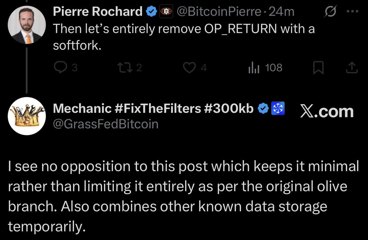 1914ad's tweet image. I think we’re on to something here. Pierre’s fork proposal is at least worth discussing. 🤔