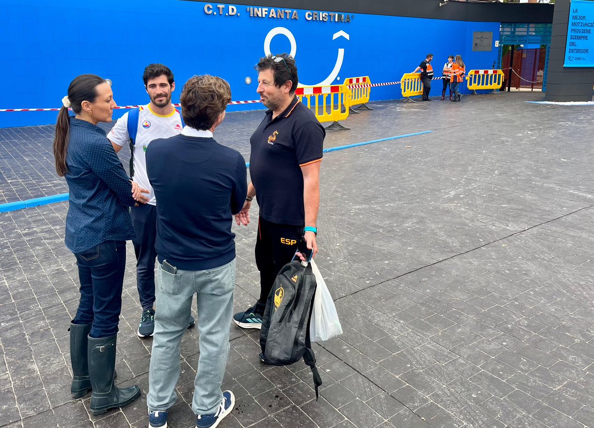 🔵 Durante la alerta meteorológica, el <a href="/car_rmurcia/">CAR Región de Murcia</a> ha seguido prestando servicio a 60 deportistas de alto rendimiento, asegurando su seguridad y atención en todo momento.

👉 La consejera <a href="/carmen_conesa/">Carmen Conesa</a> y el director general de Deportes <a href="/fran__san/">👉🏼FRAN SÁNCHEZ👈🏻</a> visitan las instalaciones para