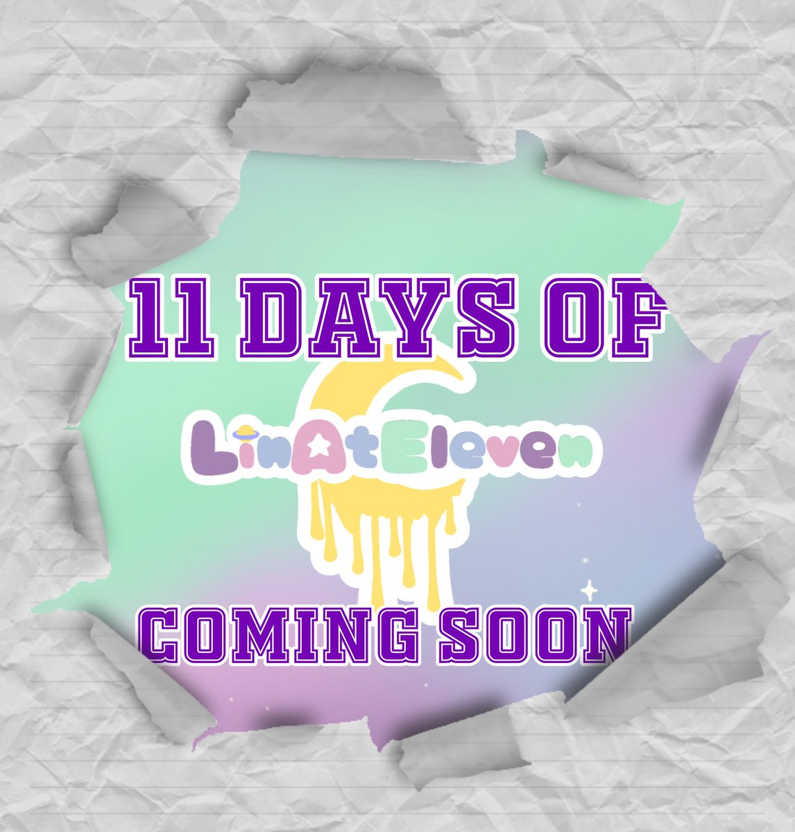 LinAtEleven's tweet image. 11 Days of LinAtEleven is coming soon! Starting the 1st of November, cool things and streams everyday till my anniversary! Stay tuned for a full schedule. #LinCanDoNoWrong