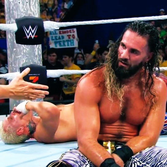 CANTCMELO's tweet image. This show cleared WrestlePalooza with ease. Seth vs Cody was a true masterclass in in-ring storytelling and character work. Seeing their rivalry be renewed has been a treat. My only wish is that Cena’s retirement tour included more moments like today’s from the start.