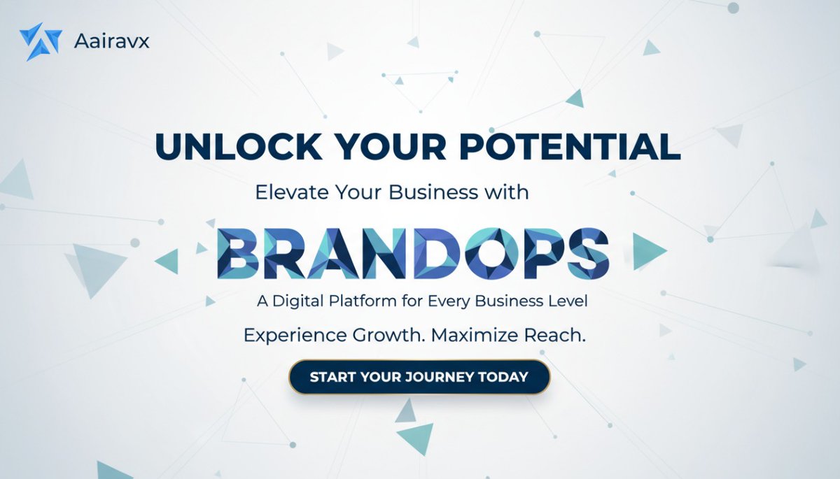 SpeedStack_'s tweet image. Unify your core business operations and accelerate growth with BrandOps. Our all-in-one digital platform is engineered to improve efficiency and expand your market reach.

#BrandOps #Aairavx #Speedstack
