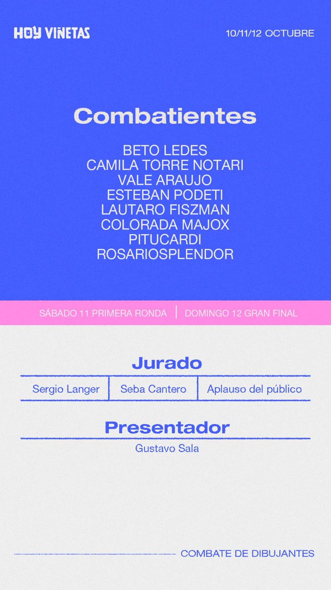 Hoy 11 y mañana 12 de octubre en el CCK de 14 a 20 horas con entrada libre y gratuita, la dirección es Sarmiento 151, CABA.
