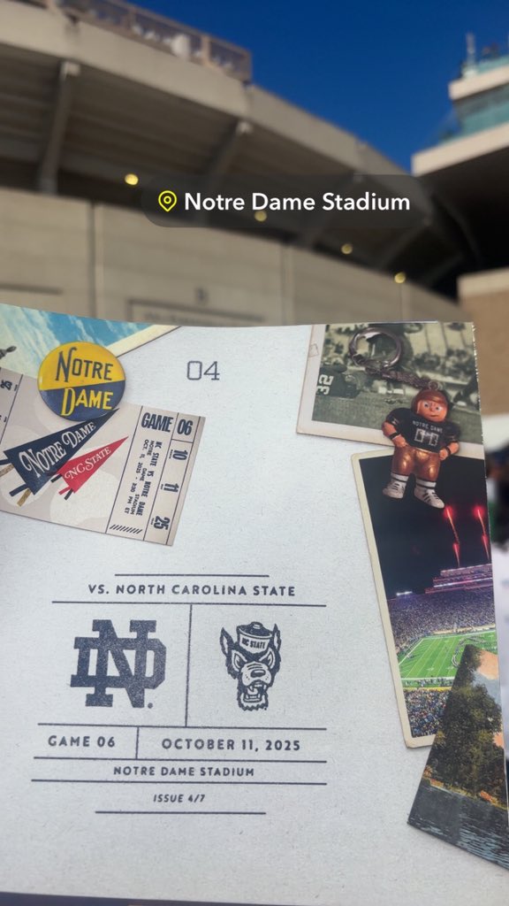 TheWeidmanator's tweet image. Go Irish ☘️