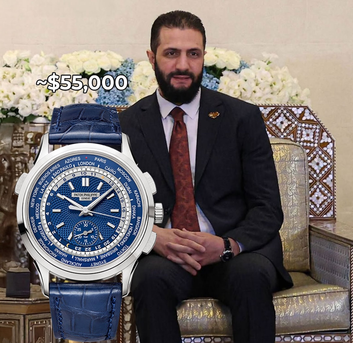 ElCrackitoDuNet's tweet image. Pas de liste d’attente chez Patek quand tu as combattu pour Al Qaida.