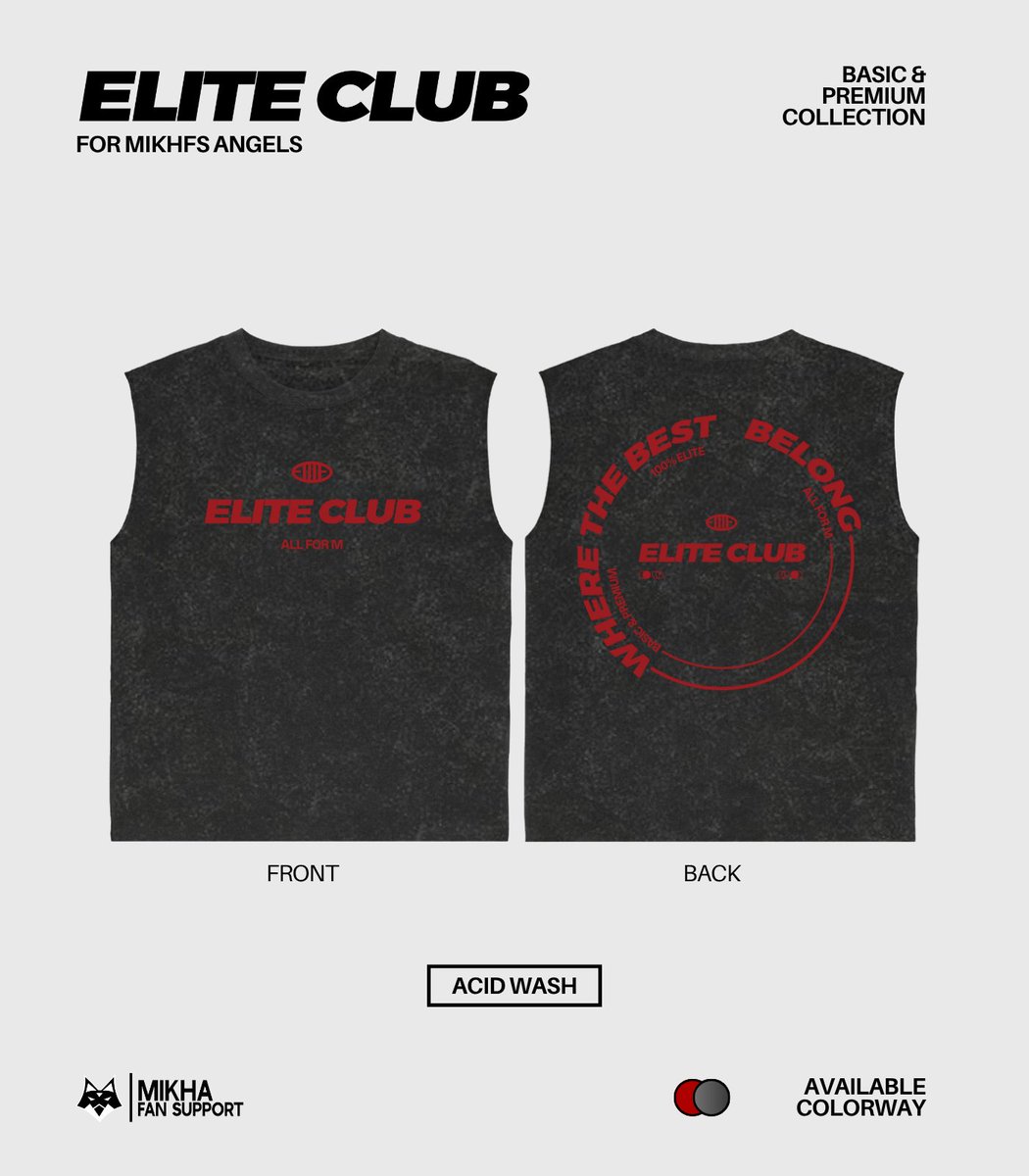 mikhalitesfs's tweet image. [ELITE CLUB MERCH ANGELS EXCLUSIVE DESIGNS]

Available only thru our Angels Exclusive bundles.

Inspired by M. All for M. ❤️

#EliteClubMerch
#MIKHAfiedtilBINIfied
#MikhFS_Merch