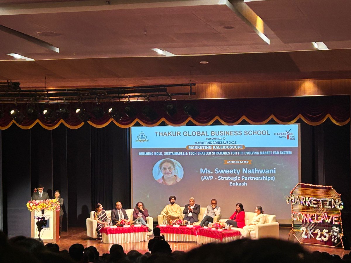 vvinit594's tweet photo. Attended Marketing Conclave 2K25 and realized…
Some people talk about building empires,
and some are already blueprinting the next one. 😏
#MarketingConclave2025 #TGBS #MarketingMindset https://t.co/ujhaL9L2C8