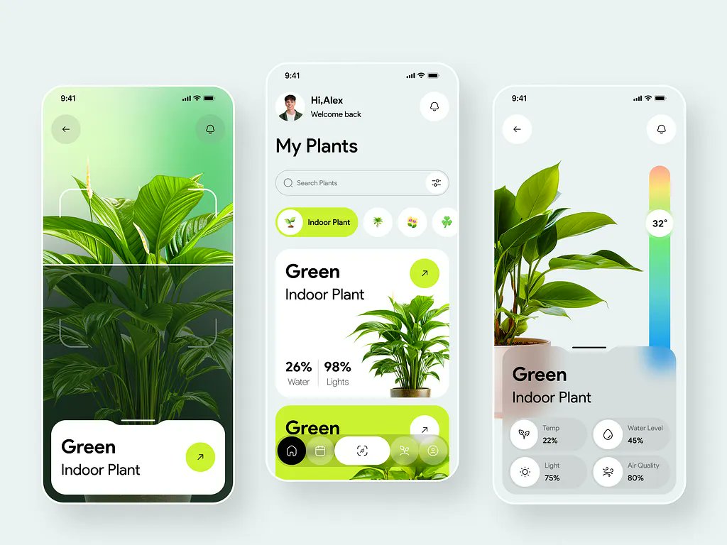 fastweb247's tweet image. Smart Plant Care App UI Design
#Software #mobileapp #iosdesign