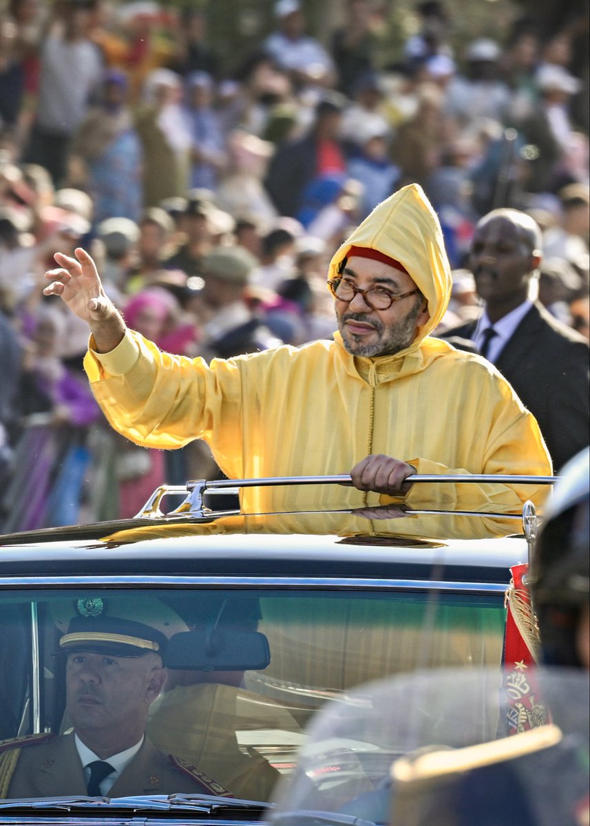 Le Roi Mohammed VI tweet media