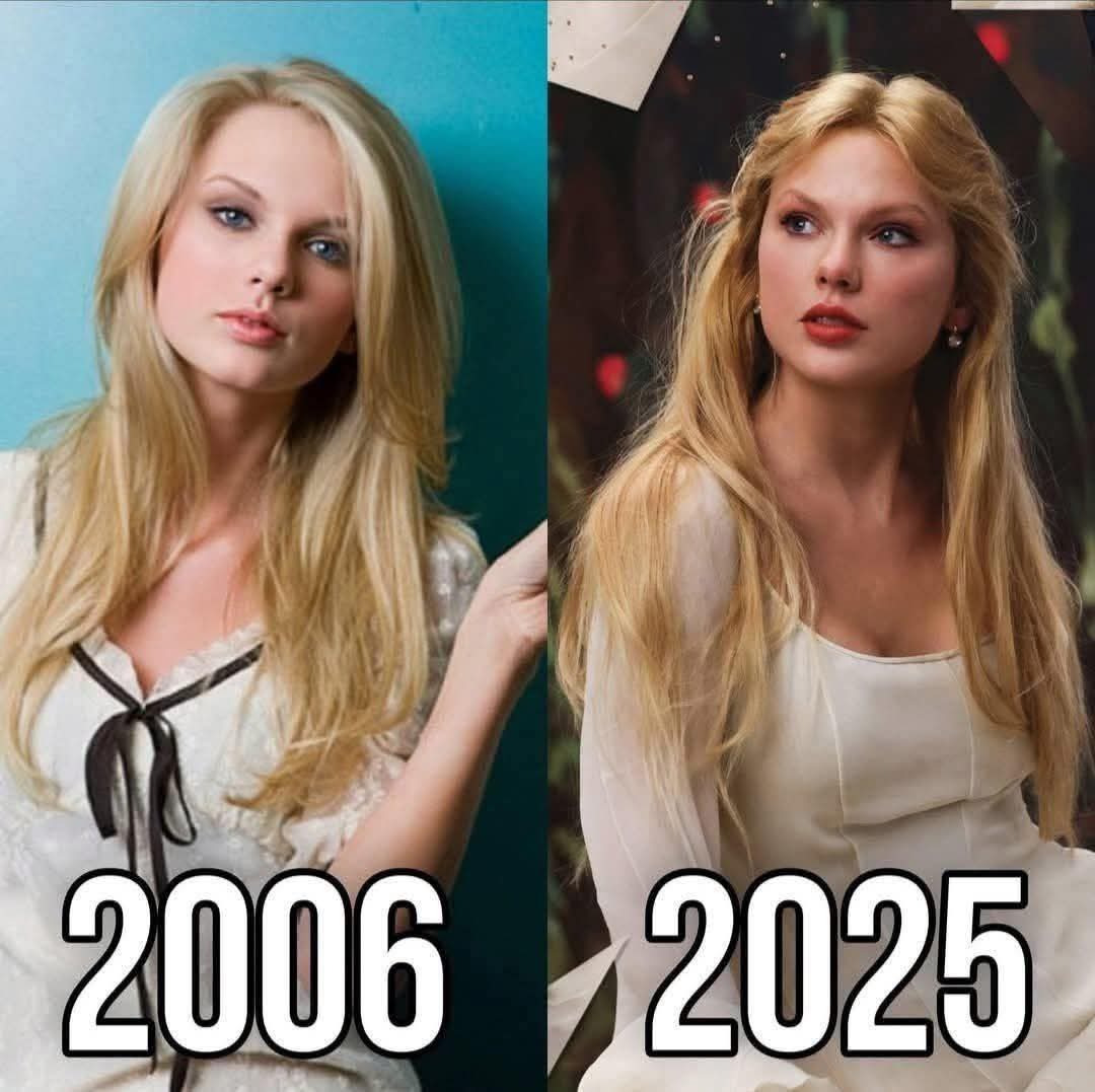 Moonlightswift9's tweet image. Taylor Swift hasn’t aged since 2006… she’s definitely a vampire 😭