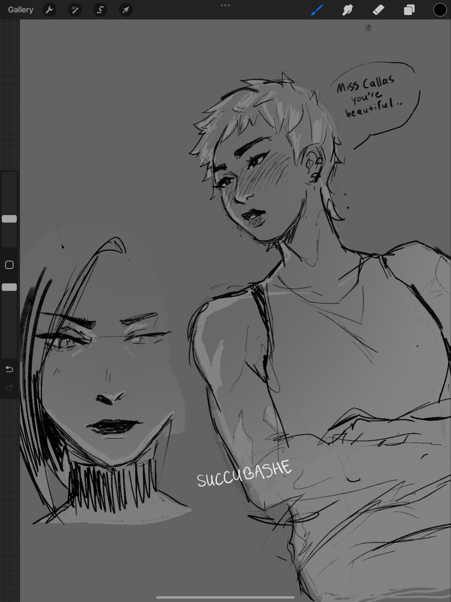 succubashe's tweet photo. an old doodle of my fave older gay women #LiteScreen https://t.co/QHsSOMo8FG