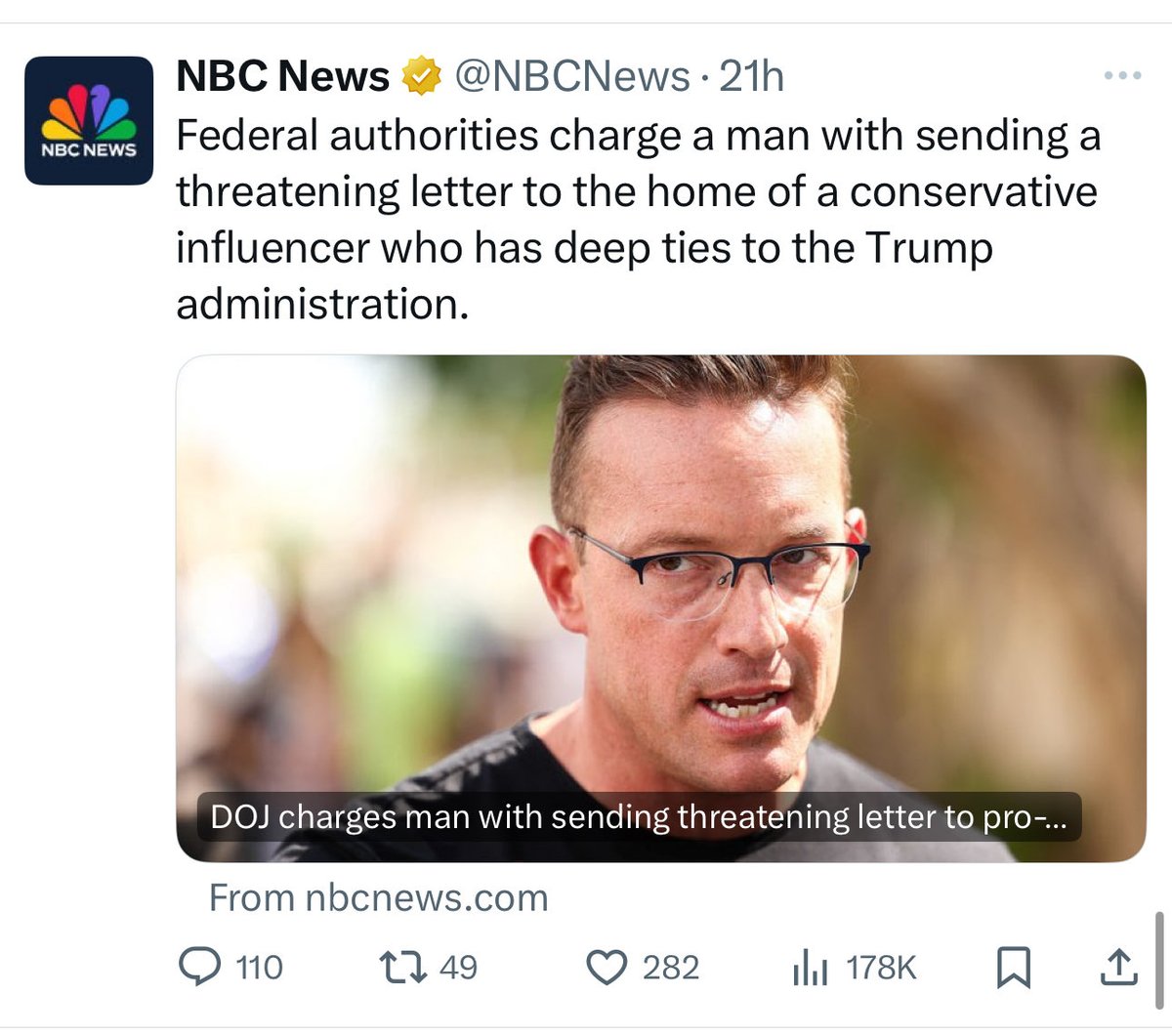 thevivafrei's tweet image. Hey @ryanjreilly whose decision was it to use this particular photo of @bennyjohnson for your article?

Is there any particular reason why you chose to use this particular photo?

If someone were cynical and assumed you were of bad will, they might conclude you used this…