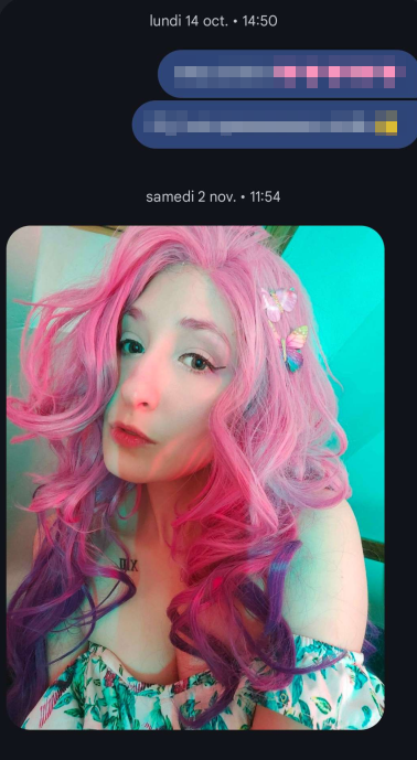 KatChanVT's tweet photo. ATTENTION CATFISH ⛔️

Il m'a été rapporté par plusieurs personnes que quelqu'un de la commu' catfishait des gens pour les draguer avec des photos volées de moi.
SVP faites attention à vous, si vous me reconnaissez sur une photo c'est IMPOSSIBLE que ce soit moi, (1/3) https://t.co/Uiz4RLKGIO