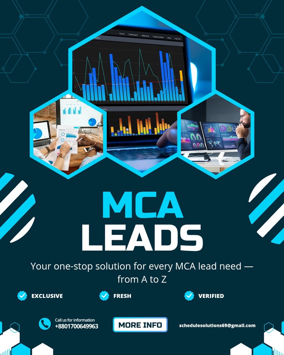 MDEMON490478's tweet image. 💥 Stop Hunting, Start Funding!
Get quality MCA Leads from Schedule Solutions — Exclusive, Fresh &amp;amp; Verified.
Close more deals with live, ready-to-convert prospects.

📞 +8801700649963 | 📩 schedulesolutions69@gmail.com

#MCALeads #Funding #ScheduleSolutions #BusinessGrowth