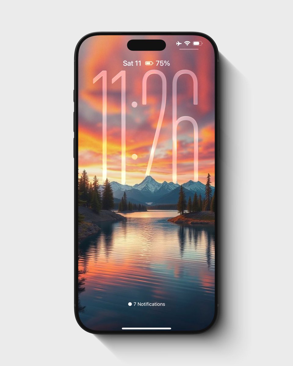 Ahmadansari2233's tweet image. Great view 🔥#iOS26 #iOS26update
