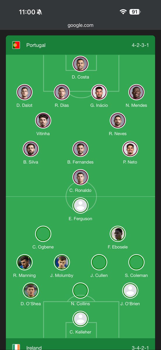 bilalmodi_BM's tweet image. Match day

Portugal 🇵🇹 
Vs 
Ireland 🇮🇪 

World Cup qualifiers 

#CR7 
#Siu