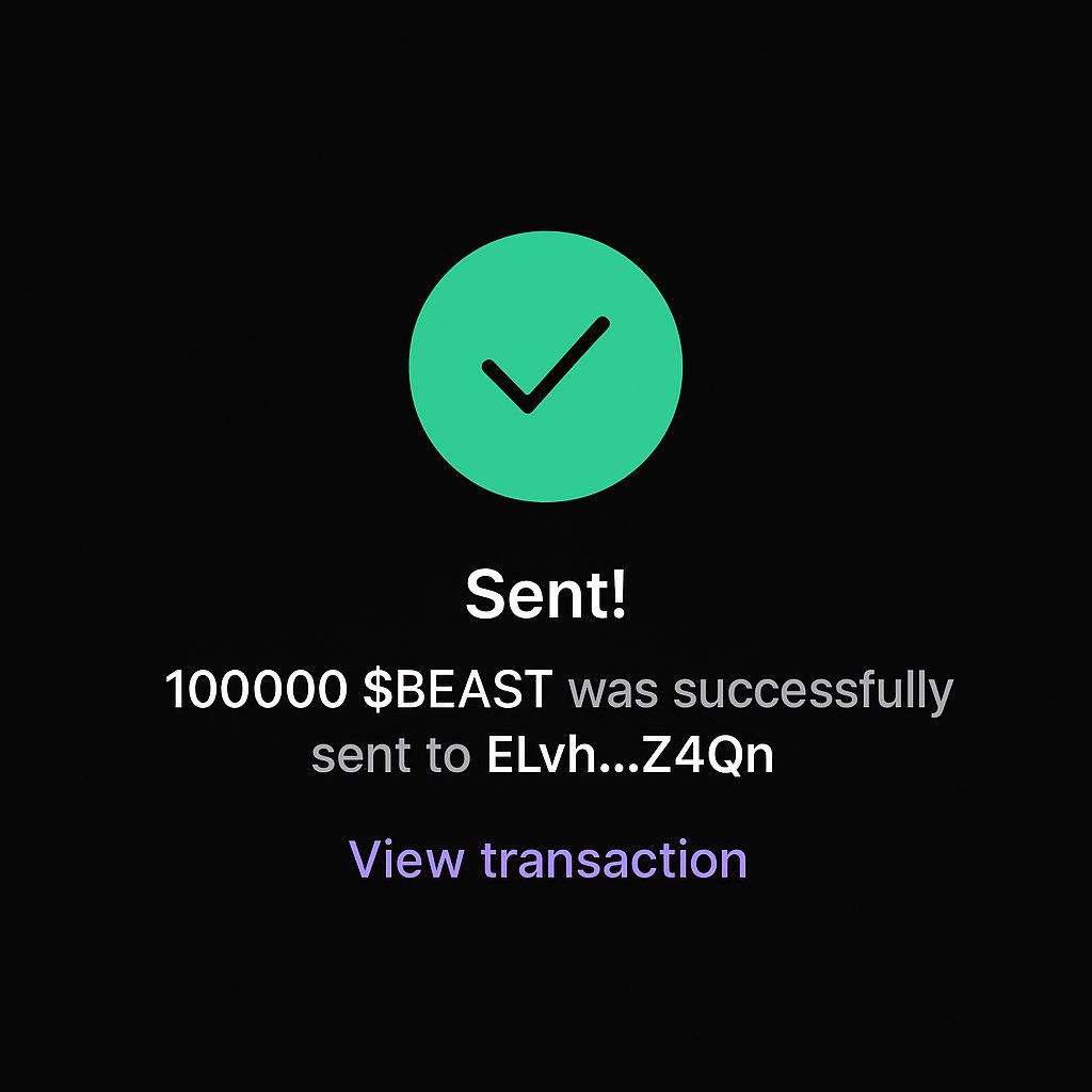 beastonSolCoin's tweet image. Submit Your $SOL Wallet Address 👇

Only First 777 🪂 #Airdrop #BEAST