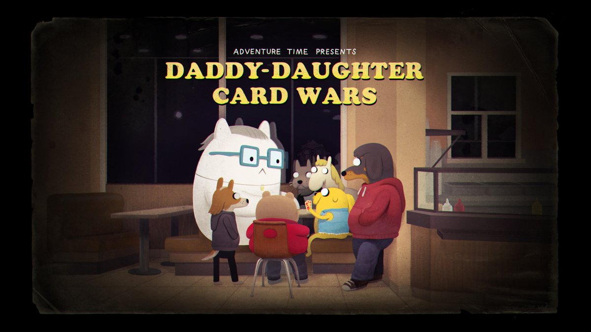 ATCardBot's tweet image. Daddy-Daughter Card Wars
236 - S07E37