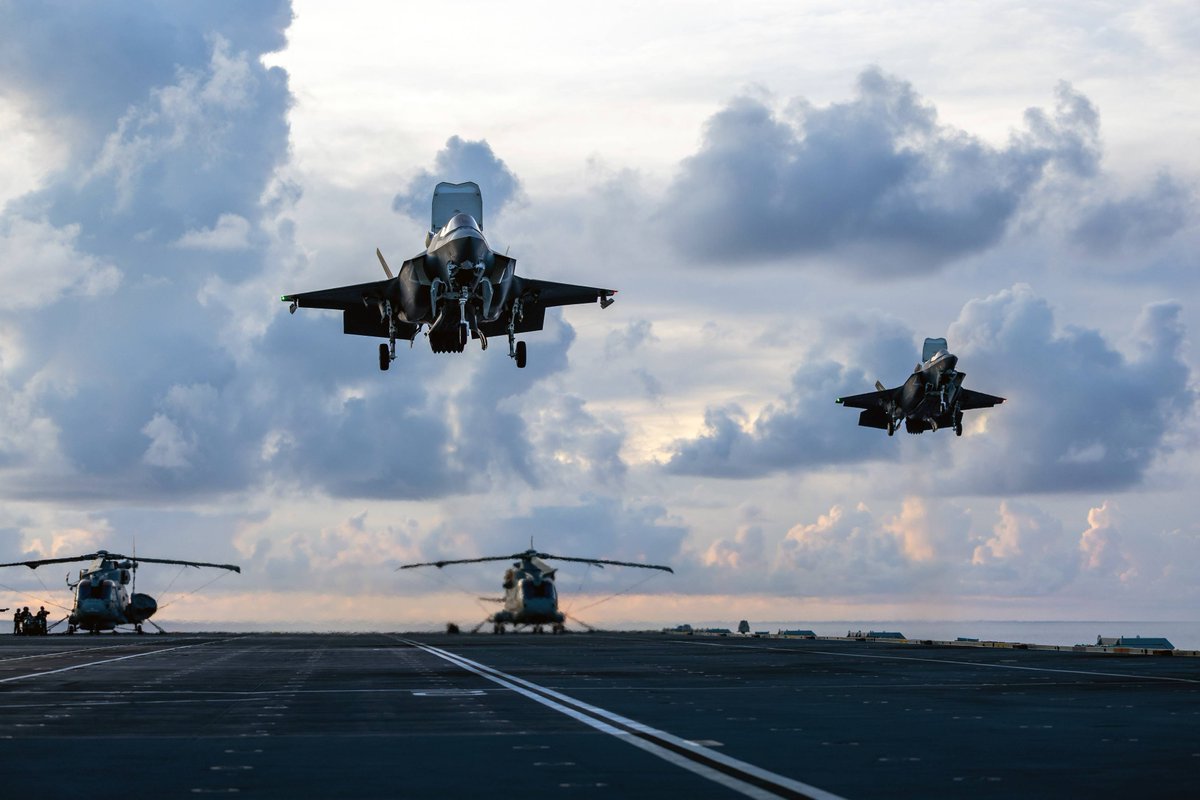 RoyalAirForce's tweet image. ✈️ #OpHighmast : Six Months across continents 🌍
From home skies to the Med 🇬🇷 and Indo-Pacific 🇯🇵🇸🇬🇲🇾🇦🇺
Our crews have supported the Carrier Strike Group and built enduring partnerships worldwide 🤝
#StrongerTogether