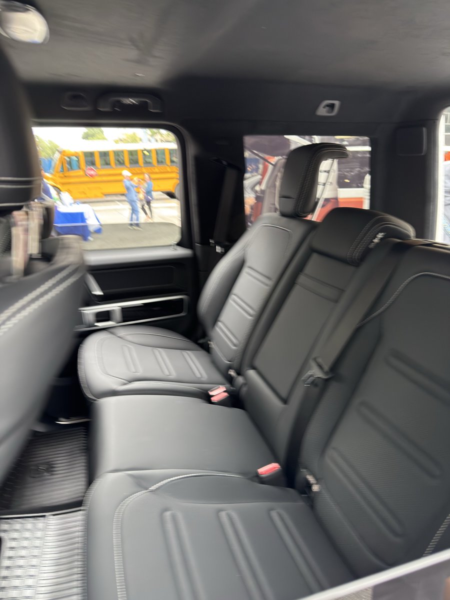 Electric G Wagon is pretty awesome.  

Similar range to the ICE version, and no $9500 maintenance bills.