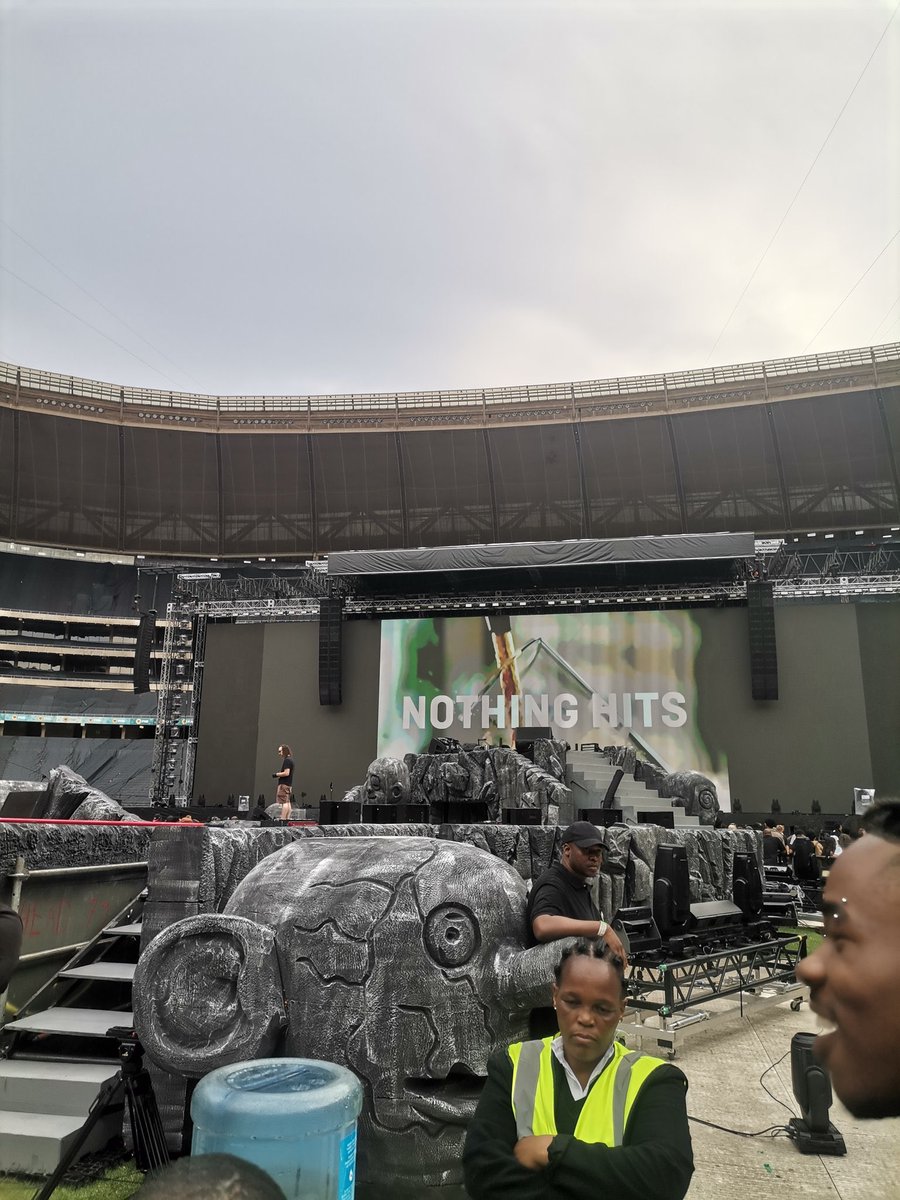 Travis Scott’s stage in Johannesburg 🇿🇦