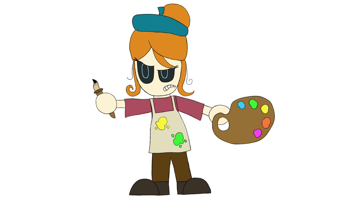 SynEx667's tweet photo. Meet Maria, a self-taught artist with anger issues, who will do anything for recognition, and to improve her drawing skills. Make sure to follow to learn more about him, his friends, his enemies, and the universe they stuck in. More will come in the future, so don't miss it. https://t.co/f2b7m0v6xR
