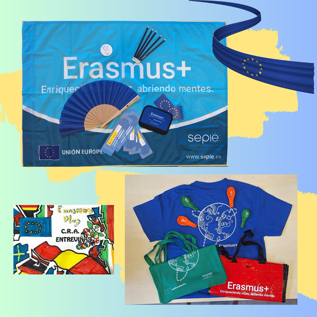 Hemos recibido material de la Agencia que lleva los proyectos Erasmusplus en España. Esta semana celebramos el Erasmus day, aquí  veis el material que nos han enviado. @cfpidiomas @etwinning_europe @etwinning_cyl @etwinning_es #erasmusplus #internacionalizacion <a href="/sepiegob/">SEPIE</a>