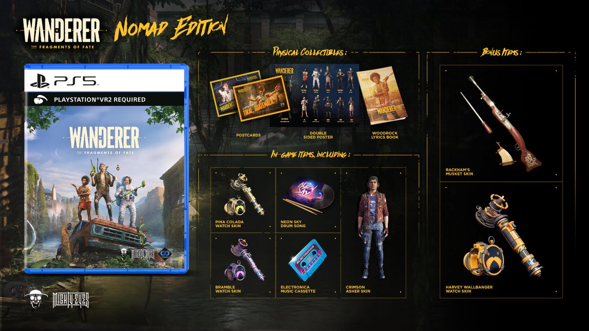 MeridiemGames's tweet image. 🥽⌛ #Wanderer The Fragments of Fate ya está disponible en formato físico para #PlayStationVR2

Adéntrate en lo desconocido y embárcate en un viaje épico en el tiempo