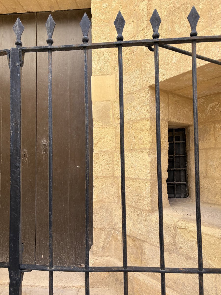 The Church of St Nicholas in Mdina, Malta, with what looks like a ‘leper’s peep’ from the days when leprosy was widely misunderstood. I worked in a leprosy clinic (in India) in the 1980s