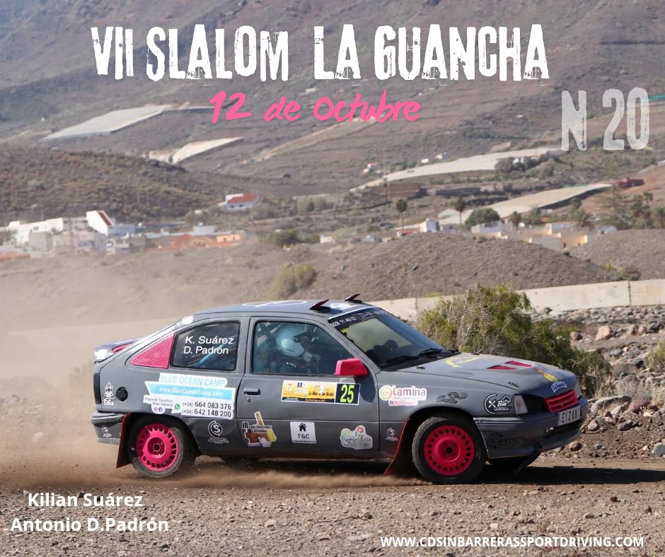 🚗💨 ¡Damos la bienvenida a Kilian Suárez al equipo Sin Barreras Driving!

Estará compitiendo con nosotros en el VII Slalom La Guancha en Tenerife 🏁🇮🇨
¡Vamos con todo! 💪🔥

#SinBarrerasDriving #Slalom #SlalomLaGuancha #Tenerife