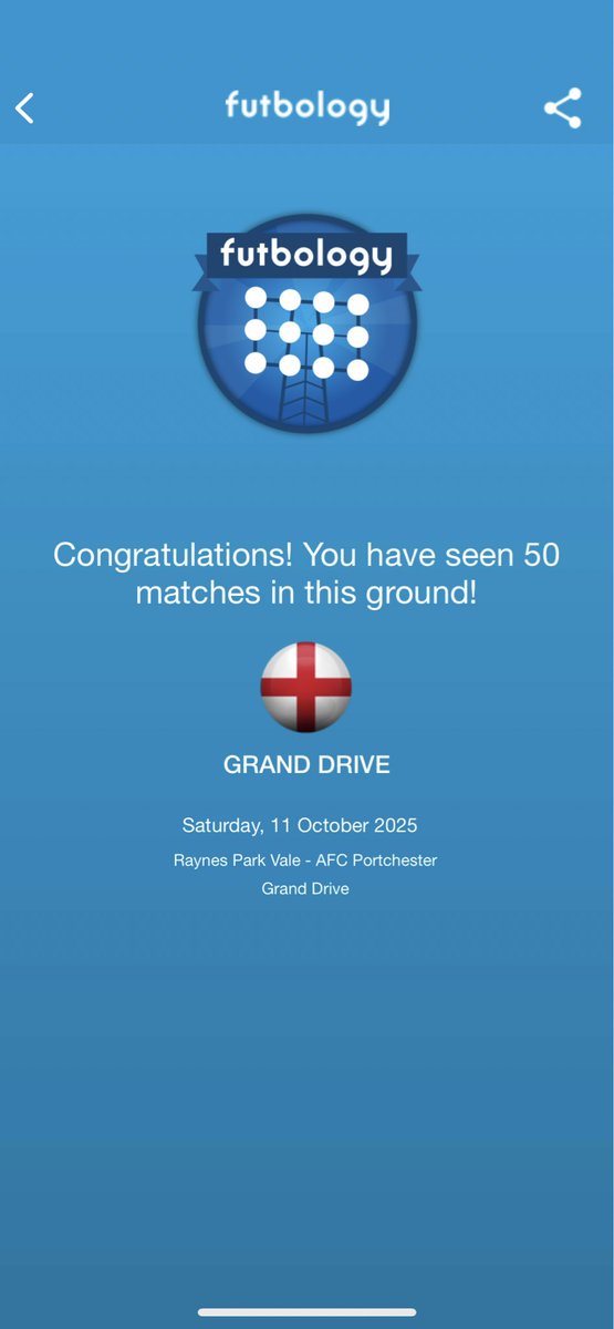 first time at any game since mid Aug. and what an accomplishment it was