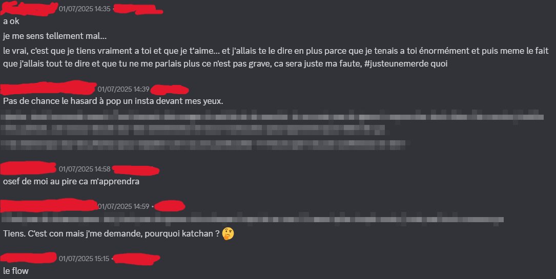 KatChanVT's tweet photo. ATTENTION CATFISH ⛔️

Il m'a été rapporté par plusieurs personnes que quelqu'un de la commu' catfishait des gens pour les draguer avec des photos volées de moi.
SVP faites attention à vous, si vous me reconnaissez sur une photo c'est IMPOSSIBLE que ce soit moi, (1/3) https://t.co/Uiz4RLKGIO