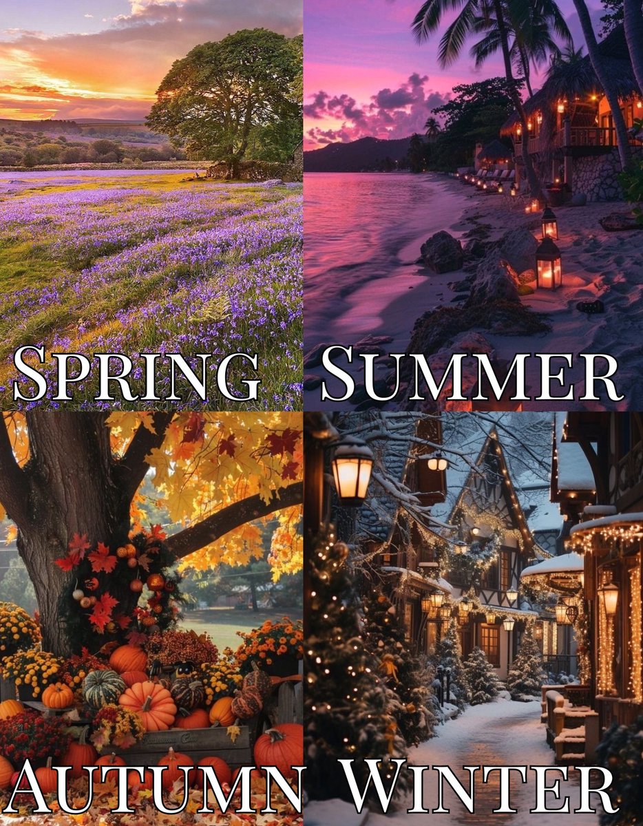 MysticMadnessCo's tweet image. Which season is your favorite? ⛅️