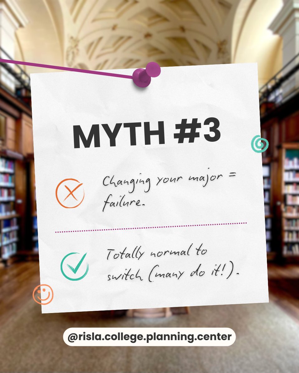 CPCRI's tweet image. DYK? Picking your major doesn’t have to feel like locking in your entire future 🔮 

Most students change their major at least once (and some even switch a few times). It’s completely normal to explore, try new classes, and figure out what really clicks for you.